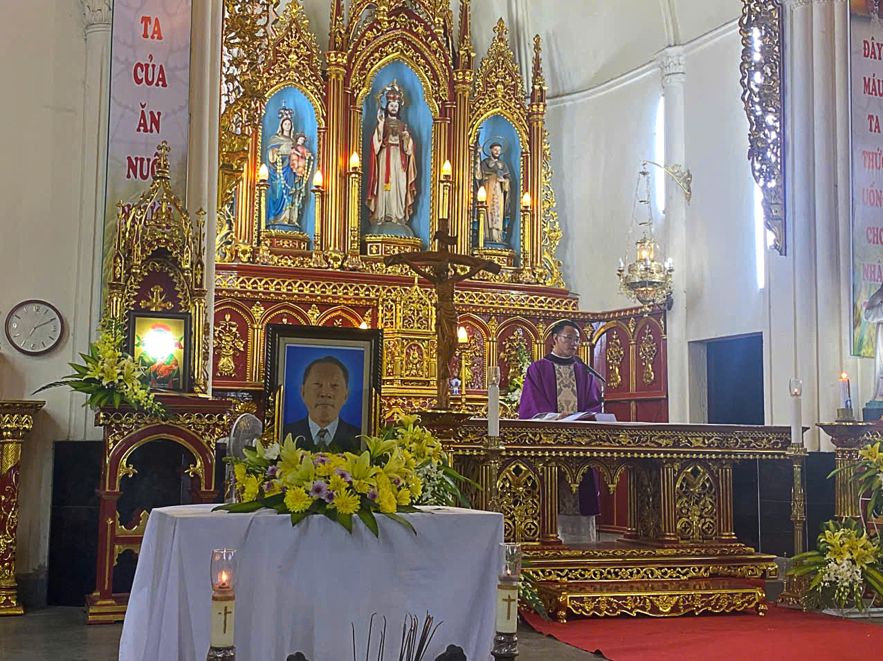 Giáo xứ Đồng Giá hiệp dâng Thánh lễ giỗ mãn tang Ông Giuse Trần Văn Toàn	 