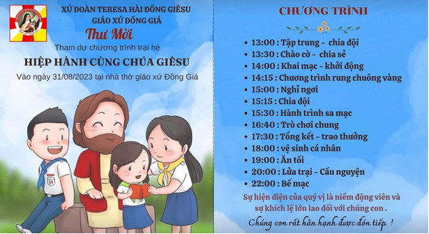 HIỆP HÀNH CÙNG CHÚA GIÊSU